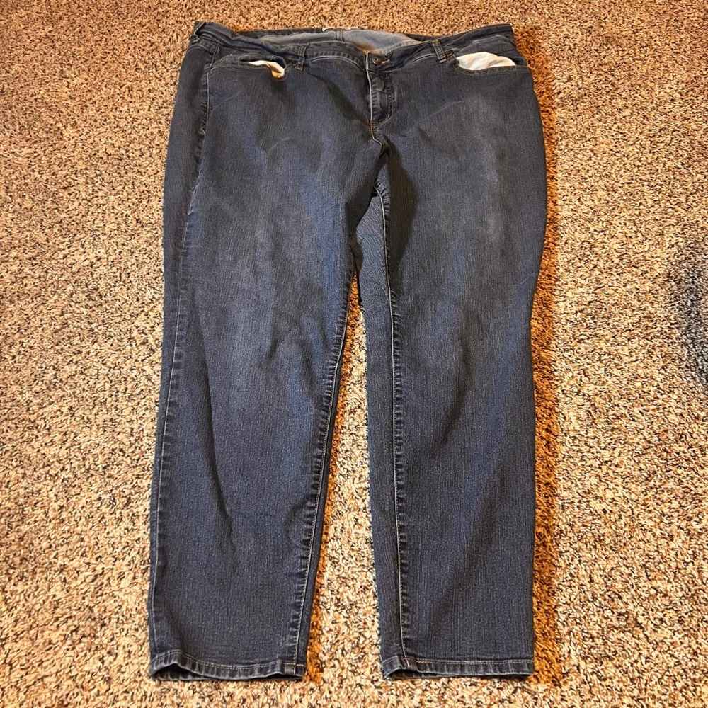 Torrid‎ Denim Blue Jeans Plus Size 26R Relaxed Fit Comfort Stretch Casual